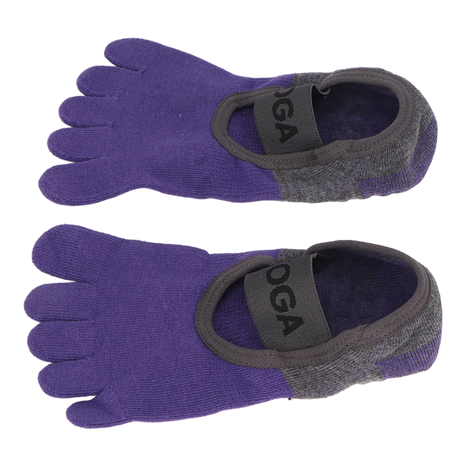 Toe Separator Socks, Slip Resistance Toe Socks Safe Sweat Absorption