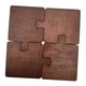 thumbnail image 2 of Posavasos de madera, posavasos, rompecabezas, reutilizables, regalos de inauguración de la casa, de mesa 4 piezas, 2 of 9