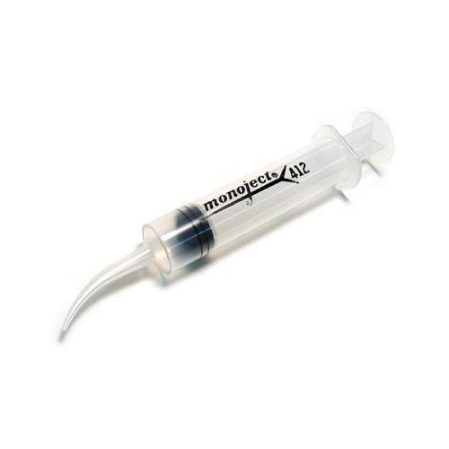 Monoject Curved 412 Tip Syringes 12 Cc , 10 Pcs Tyco/healthcare