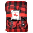 thumbnail image 2 of Angelina Women's Cozy Fleece Blanket with Slipper (1-Pack), 2 of 4