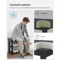 thumbnail image 4 of Banco Zapatero de Bambú, Estante para Zapatos de 3 Niveles, para Entrada, Sala de Estar, 4 of 8