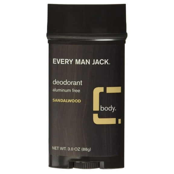 Every Man Jack Deodorant 3oz Sandlewood (Aluminum-Free)