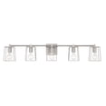 thumbnail image 2 of 12141BNK5 Craftmade Lighting Dunn - 5 Light Bath Vanity In Transitional Style-7.88 Inches Tall and 40.88 Inche Wide-Brushed Polished Nickel Finish, 2 of 6