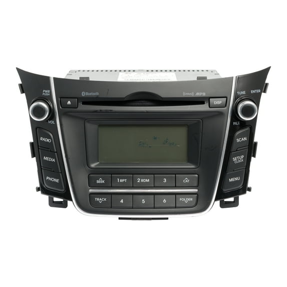 Restored 20132015 Hyundai Elantra AM FM Radio Single Disc CD MP3 Player 96170A5170GU (Refurbished)