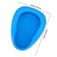 thumbnail image 2 of Raindrops Portable Urinal Smooth Pan Design Seat for Pregnant Women 1Set, 2 of 6