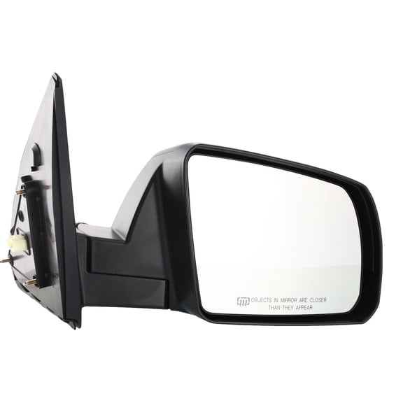 MIRROR Compatible For 2007-2013 Toyota Tundra Right Passenger Heated Power Glass Textured Black