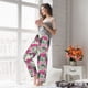 thumbnail image 5 of Balery Orchids Flowers Pantalones de pijama para mujer, pijamas ultraligeros, pantalones de estar por casa-Small, 5 of 6