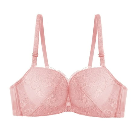 

Rumida Front Closure Bras Lace Underwear Bralette Breathable Push Up Brassiere Without Underwire