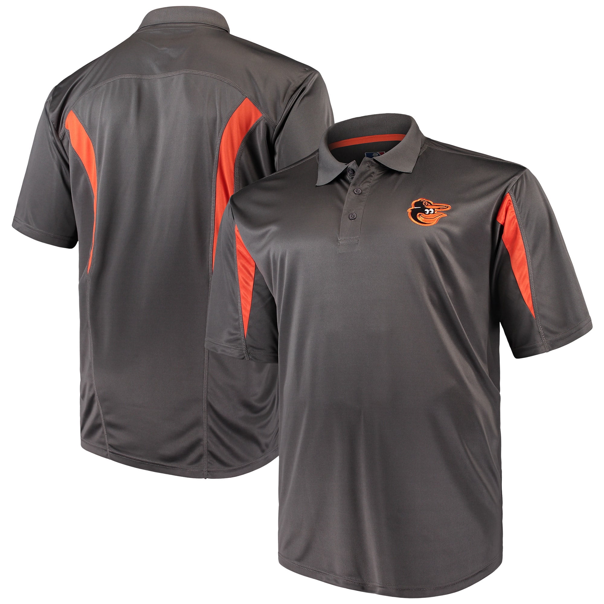 Baltimore Orioles Majestic Contract Polo - Charcoal - Walmart.com - Walmart.com