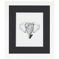 thumbnail image 2 of ArtToFrames 22x28" Matted Picture Frame with 18x24" Single Mat Photo Opening Framed in 1.25" Satin White Frame and 2" Black Mat (FWM-3966-22x28), 2 of 8