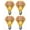 Diamond, variant on LINLIN 3D Firework Bulb Starry Light Bulb E27 AC 85-220V 4W Retro Edison Bulb Warm White Light for Holiday Christmas Decoration Bar Glass LED Lamp