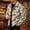 Beige, variant on Jackets For Men Corduroy Christmas Themed Prints Snap Button Down Coat Casual Long Sleeve Fall Outerwear Versatile Cozy Tops