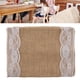 thumbnail image 5 of Cinta De Arpillera, Cinta De Arpillera De Navidad Natural Rústico Suave Cómodo Corte De Bricolaje Para Decoración De Navidad Para Coser Para Bordar OTVIAP Burlap Ribbon, 5 of 8