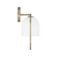 thumbnail image 7 of Capital Lighting 657311MB-558 Zeek 14" Tall Wall Sconce - Black, 7 of 7