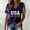 HAOZE02_Navy, variant on 250 Anniversary USA Shirt Women Summer V Neck Sparkly America Flag 1776-2026 Patriotic 4th of July Shirts Women July 4th Tshirts Graphic Tees Womens Going Out Tops Black, M