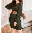 thumbnail image 6 of Women's Elastic Wide Belts Vintage Stretchy Belt Retro Fashion Cinch Belts for Dresses, 6 of 6