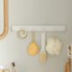 thumbnail image 4 of Soporte para ganchos de pared sin taladro 6 ganchos Organizador adhesivo para llaves Toallas Entrada de baño de cocina, 4 of 9