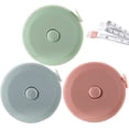 thumbnail image 1 of 3 Pieces Tape Measure, 1.5m Sewing Tape Measure, Double Sided Waist Measure Tape Measure, Retractable Sewing Tape Measure for Sewing Tailor Dressmaker, 1 of 5
