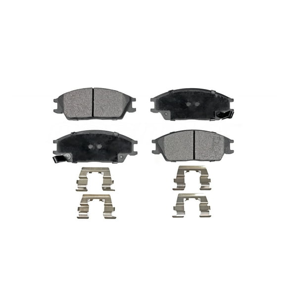 Front Semi-Metallic Disc Brake Pads PPF-D440 for Car Hyundai Accent Excel Scoupe Stellar Mitsubishi Precis