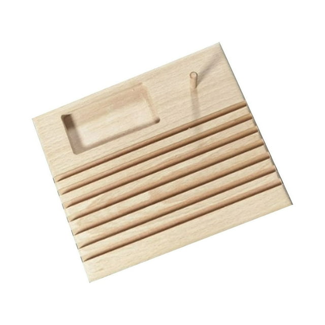 Racks for Storage One Piece Diy Quilted Wood Sewing Ruler, Beech Spoon, Manual Sewing Tool, Sewing Tool Storage Rack (Small) Wood Storage Rack