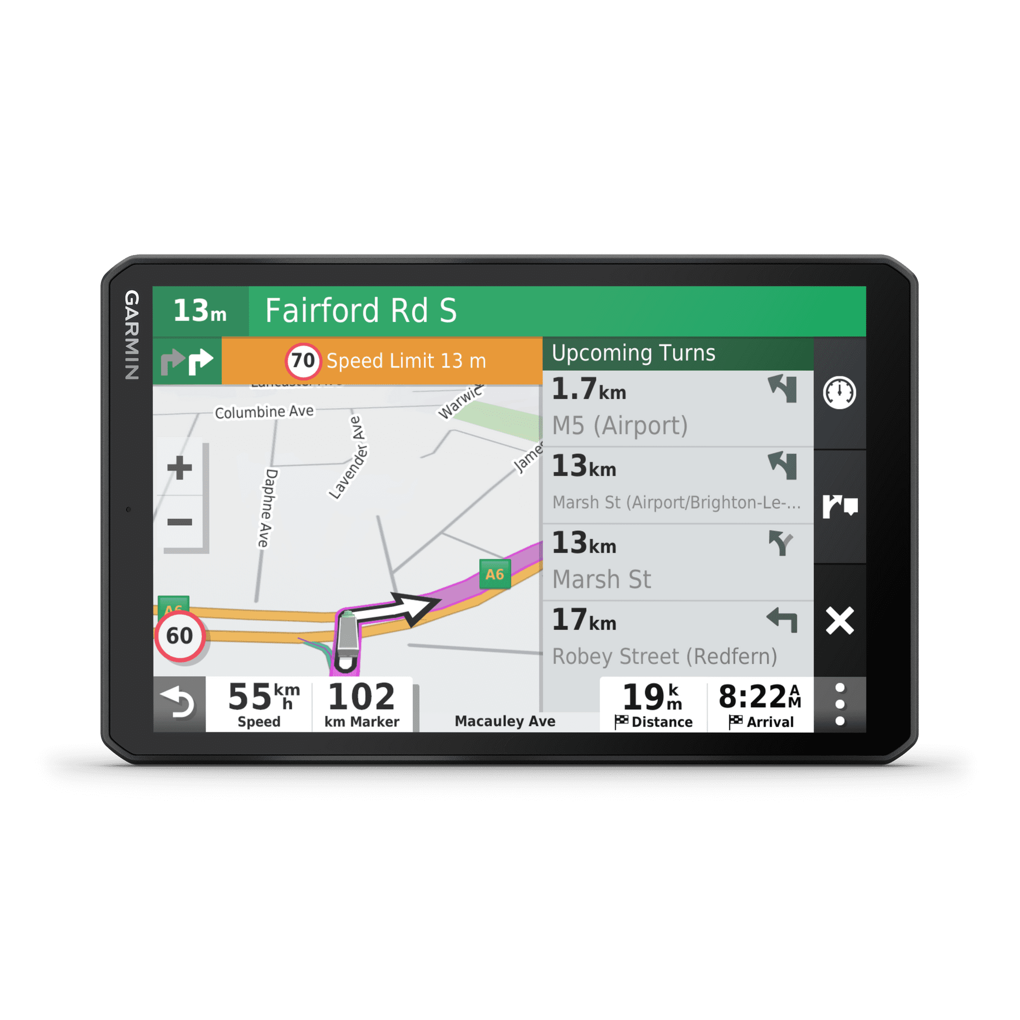 Garmin Dezl OTR800, Trucking GPS Navigator with 8-inch Screen
