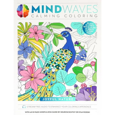 Mind Wave Calming Coloring Book (Walmart Exclusive)