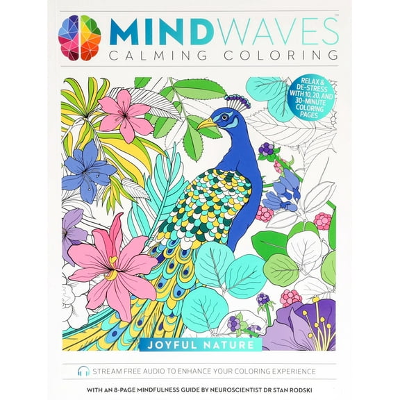 Mind Wave Calming Coloring Book (Walmart Exclusive)