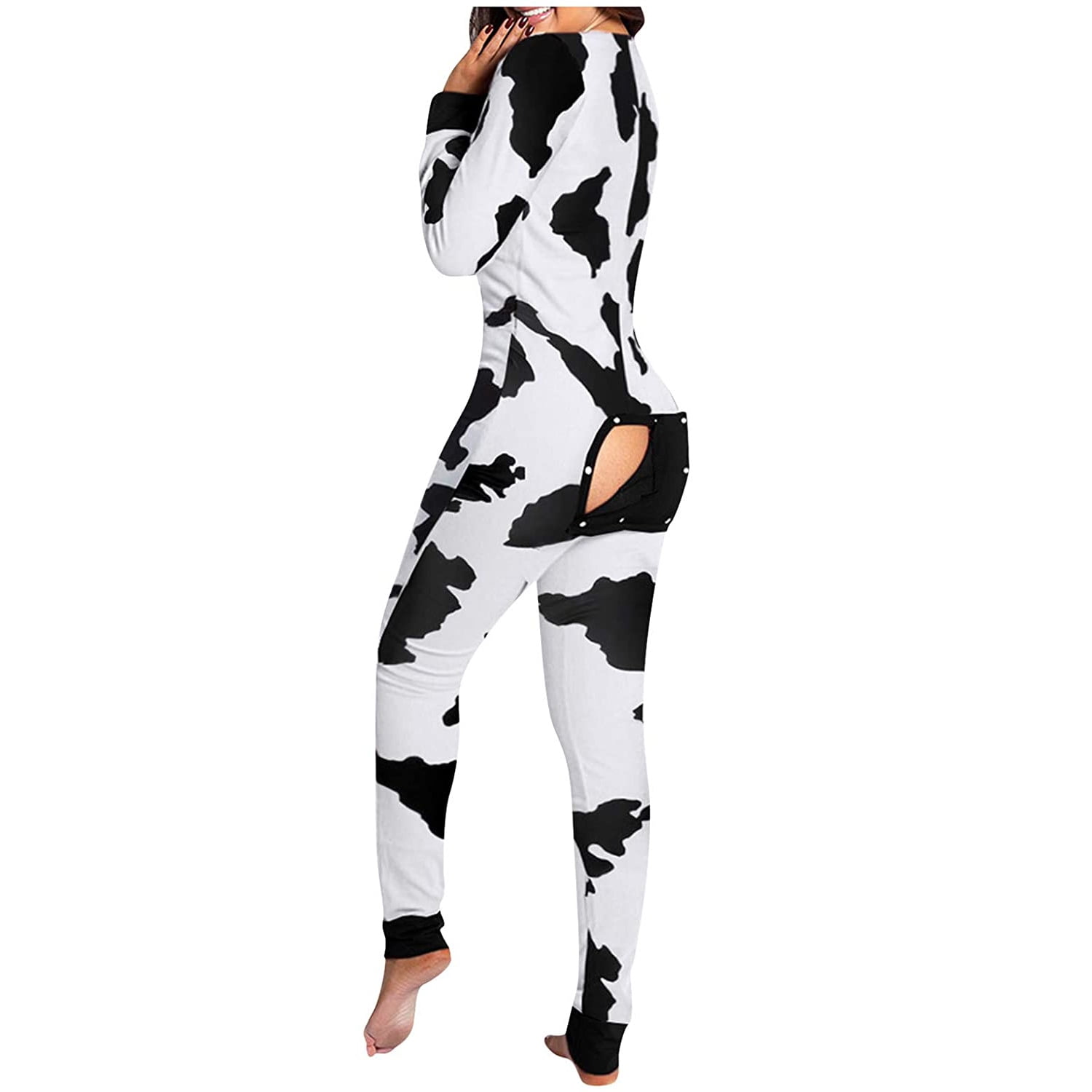 luethbiezx Womens Buttondown Front Functional Buttoned Flap Adults