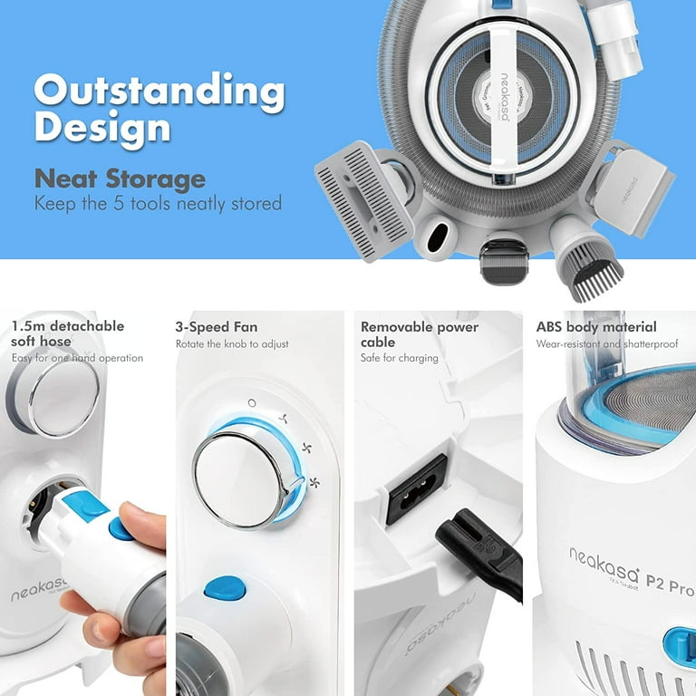 Free Shipping! Neakasa P2 Pro Dog Grooming Kit, 10.5KPa Pet Vacuum