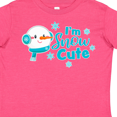 thumbnail image 4 of Inktastic I'm Snow Cute with Snowman and Snowflakes Christmas Boys or Girls Toddler T-Shirt, 4 of 5