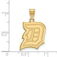 thumbnail image 2 of Real 10kt Yellow Goldy LogoArt Duquesne University Large Pendant; for Adults and Teens; for Women and Men, 2 of 2