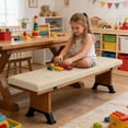 thumbnail image 5 of zhangmingg Long Padded Indoor Comfortable Rectangular Foam Seat for Kitchen Island Counter Home Dining Room, 5 of 5
