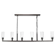 thumbnail image 4 of Jamie Young  Linear 6-Light Steel Chandelier Antique Brass, 4 of 4