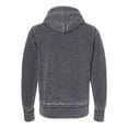 thumbnail image 3 of Adult Vintage Zen Full-Zip Fleece Hooded Sweatshirt - DARK SMOKE - 3XL, 3 of 5