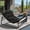 Black/Beige, variant on HomeMiYN Patio Outdoor Lounge Chair,Oversized Comfy Sling Recliner Chair,Support 500lbs with Extra Thick Puffy Cushion,Modern Outside Furniture Set for Backyard,Garden,Porch,Poolside,Teal Blue/Grey