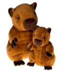 Capybara Hand Stuffed Plush Animal 16inch