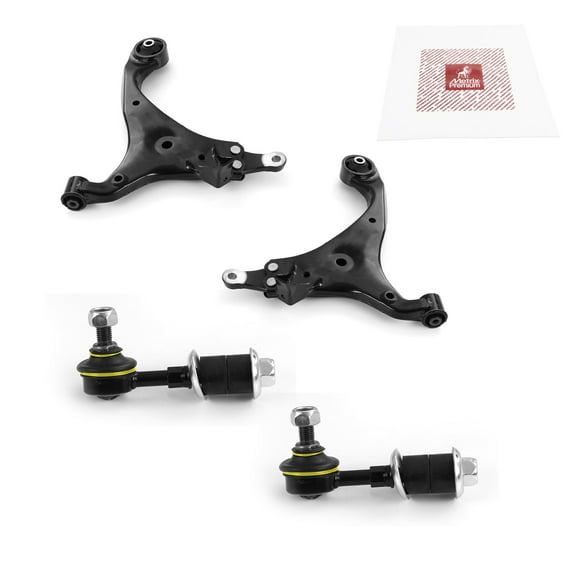Metrix Premium Chassis Parts - 4 PC Front L R Lower Control Arm Front L R Sway Bar Stabilizer End Link Kit Fits 06 Kia Optima