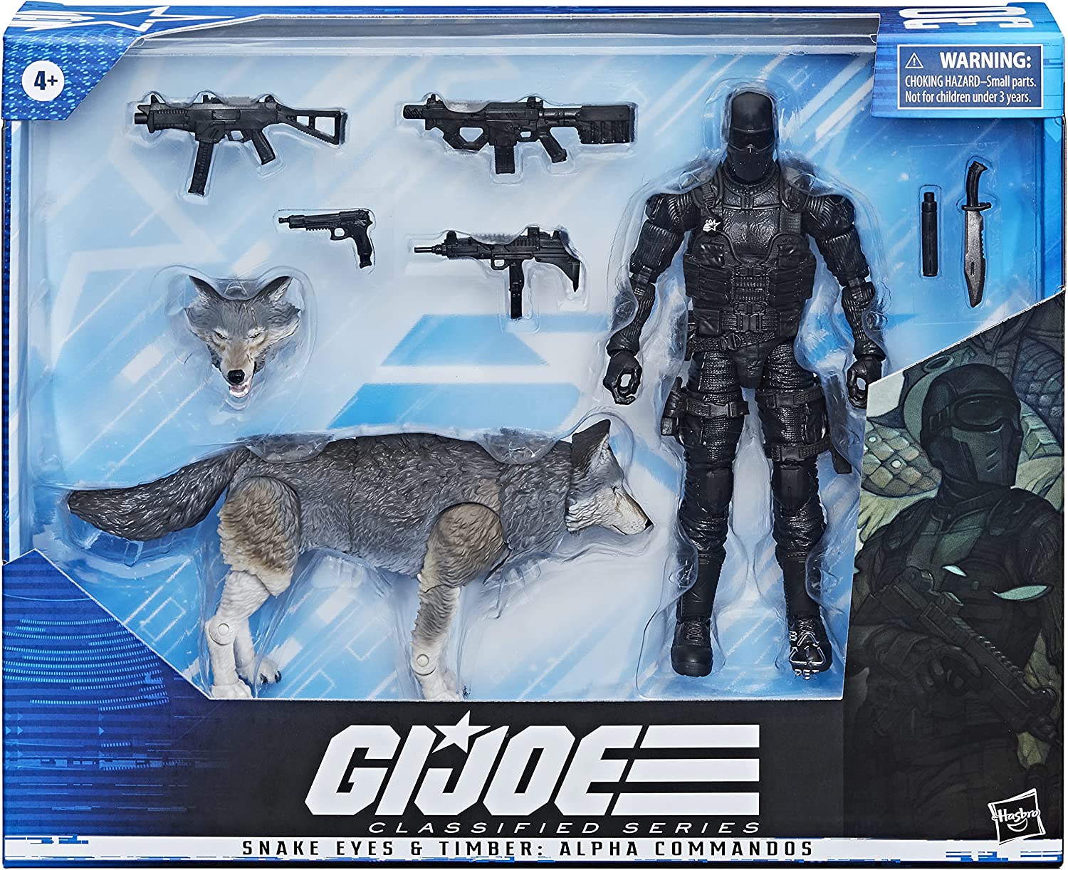 G.I. Joe 6 Inch Action Figure Classified Deluxe - Snake Eyes