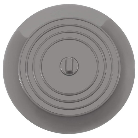 15cm Silicone Bathtub Stopper, Universal Sink and Shower Drain Cover Mat, Flexible Rubber Hair Catcher and Strainer for Kitchen and Bathroom, Non Slip Seal Plug