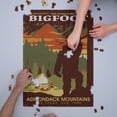 thumbnail image 3 of Old Forge, New York, Adirondack Mountains, Home of Bigfoot (1000 Piece Puzzle, Size 19x27, Challenging Jigsaw Puzzle for Adults and Family, Made in USA), 3 of 4