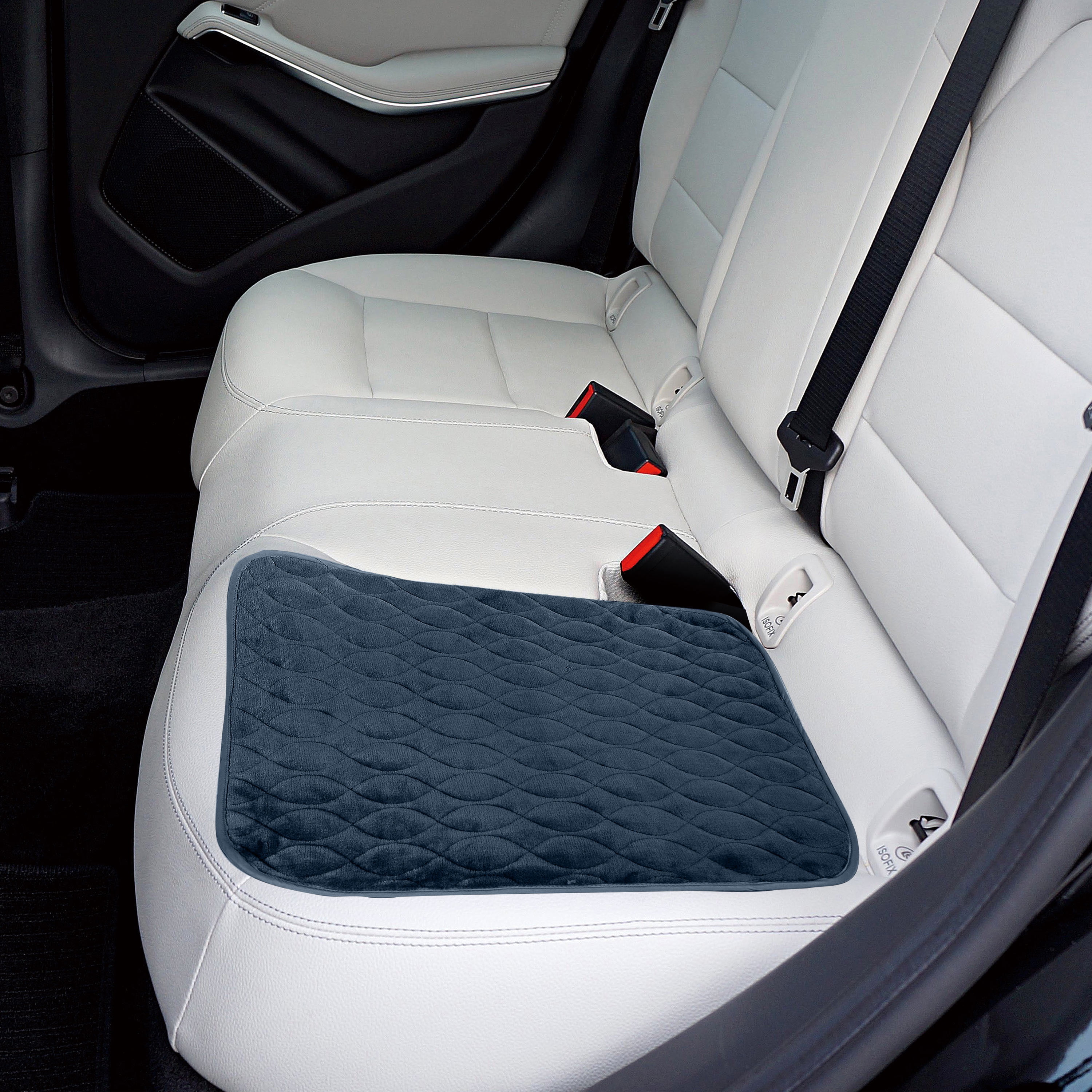Fresh Ideas Waterproof & Washable Seat Protector 2-Pack with Antimicrobial, Navy