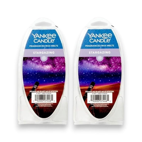 Stargazing Wax Melts, 2 Pack, Yankee Candle Scented Fragrance Cubes