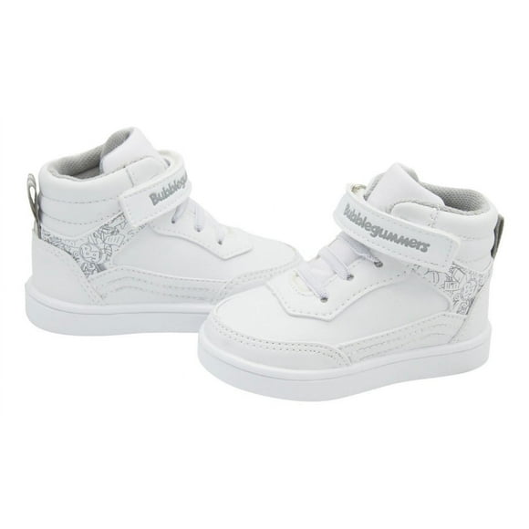 Tenis Bota Escolar Bubble Gummers Niño Jucca Blanco/Rosa-Blanco/Gris blanco 17
