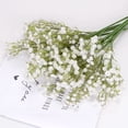 thumbnail image 2 of Flores artificiales para aliento de bebé, ramos de Gypsophila falsos, 12 Uds., flores falsas de tacto Real para decoración de boda, fiesta en casa Diy (rosa) brillar Hogar, 2 of 3