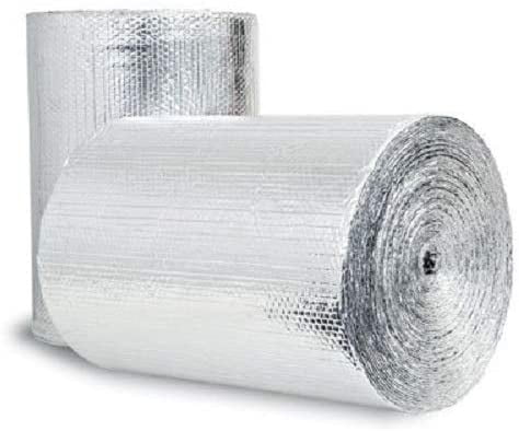 4'x62' Solid White Radiant Barrier Attic Foil Reflective Insulation Shield 