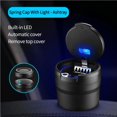 thumbnail image 4 of Car Ashtray Garbage Coin Storage Cigarette Ashtray Cup With LED Light Portable Detachable Vehicle Ashtray Holder Interior Parts, 4 of 6