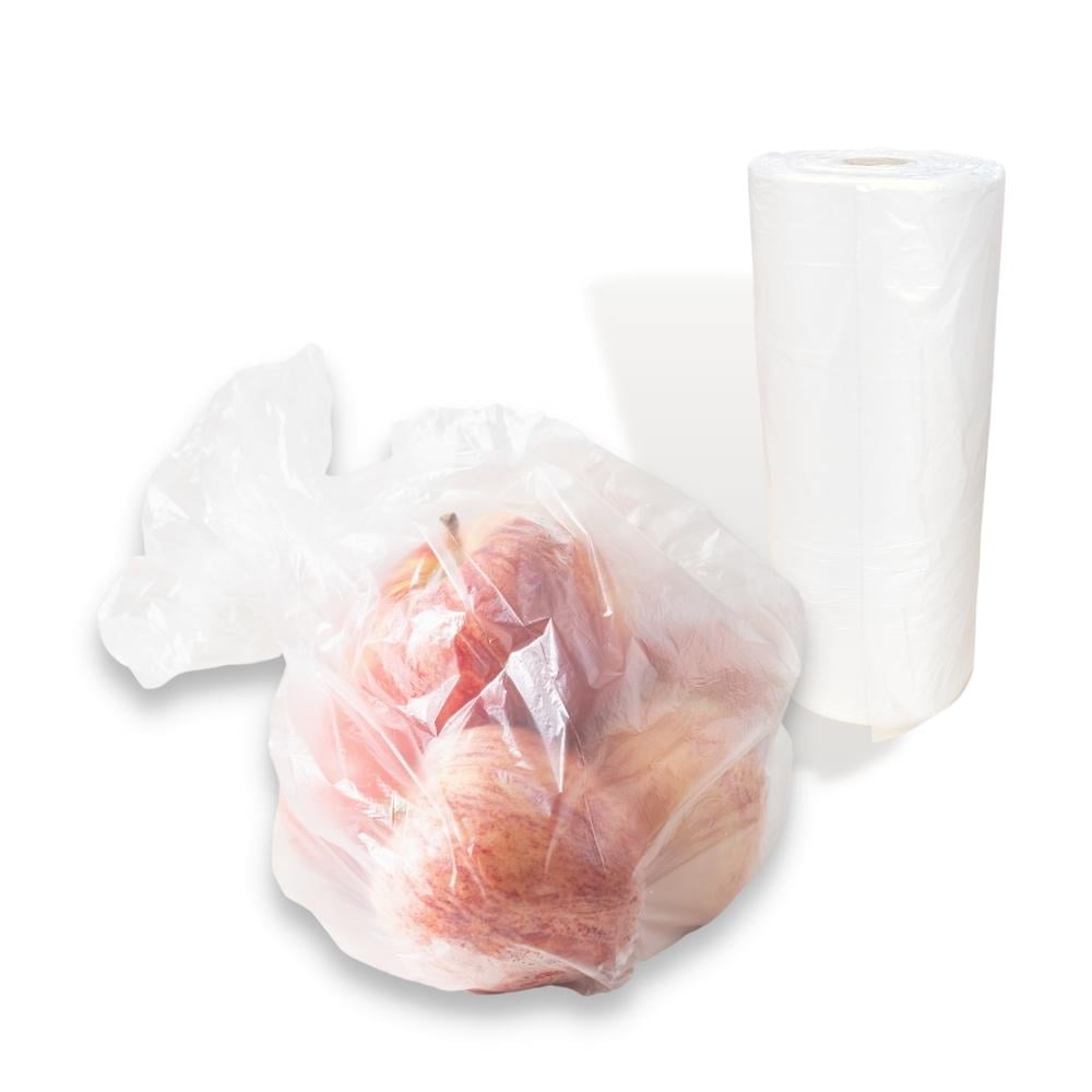 Dropship Roll Of 1000 Clear Produce Bags 5 A Day For Better Health 12 X 17