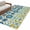 Blue, variant on Rectangle Area Rugs 3 x 5 Ft, Modern Mediterranean Non-Slip Residential Carpet, Retro Moroccan Tiles Texture Vlue Yellow Indoor Crawling Mats Runner Rugs for Living Room/Dining Room/Bedroom