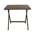 thumbnail image 1 of Table Pliante Arizona avec Gomme American Solide - Noyer, 1 of 3