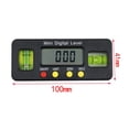 thumbnail image 1 of 100/150/200Mm Digital Level Electronic Angle Meter With Magnetic Base Protractor, 1 of 7